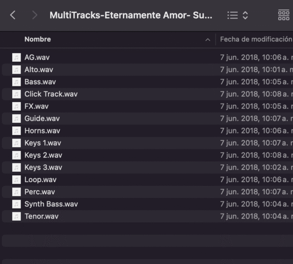 Multitracks   -   Eternamente Amor (Video Letra) | Fragmentos del Cielo-Su Presencia - - Imagen 2